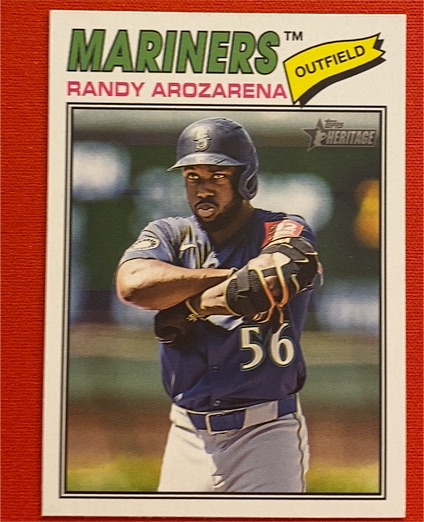 2026 Topps Heritage #286 Randy Arozarena — front