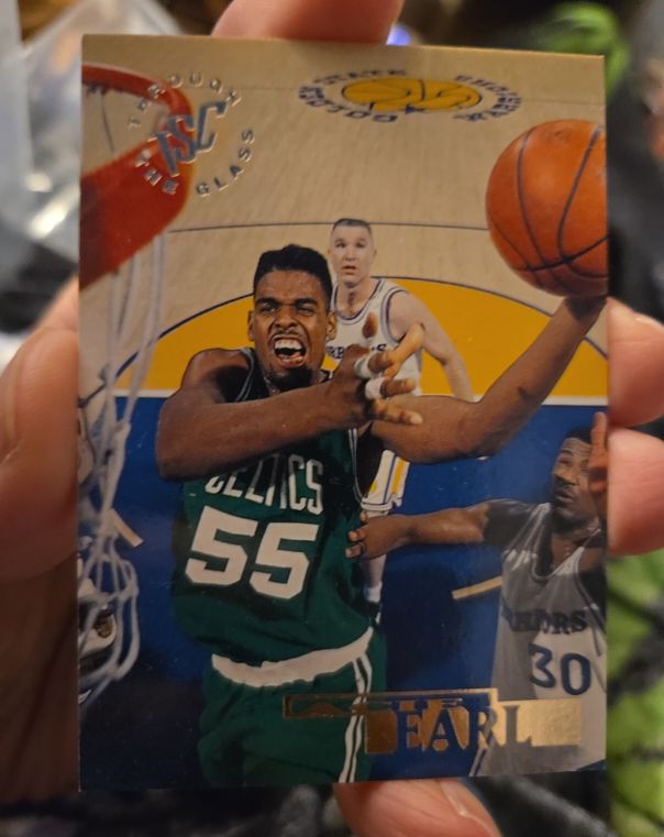 1994 Topps Stadium Club Through The Glass #91 Acie Earl — front