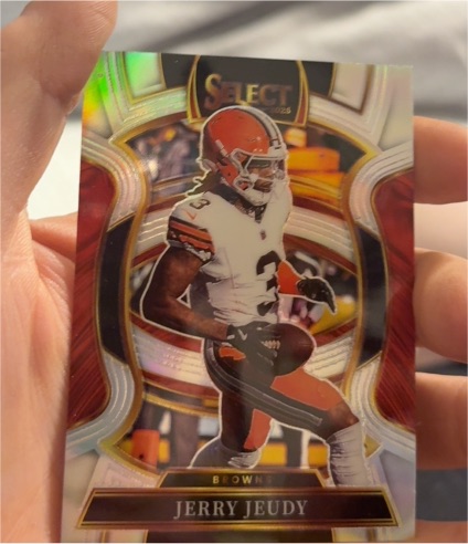 2025 Panini Select #56 Jerry Jeudy — front