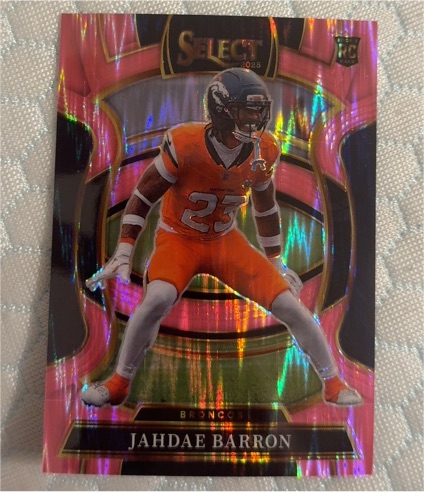2025 Panini Select #12 Jahdae Barron — front