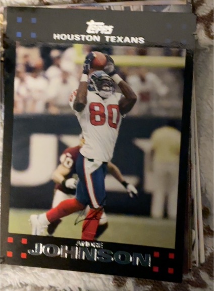2007 Topps #146 Andre Johnson Houston Texans — front