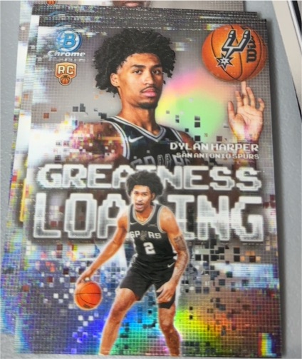 2025 Bowman Chrome Greatness Loading #GL-2 Dylan Harper — front