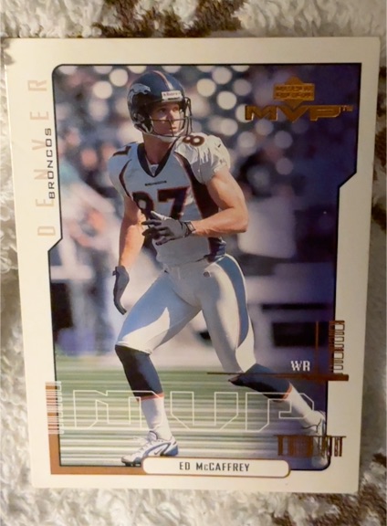 2000 Upper Deck MVP #53 Ed McCaffrey — front