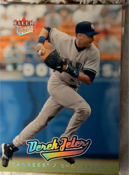 2005 Fleer Ultra #146 Derek Jeter — front