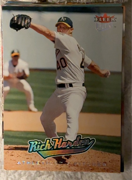2004 Fleer Ultra #207 Rich Harden — front