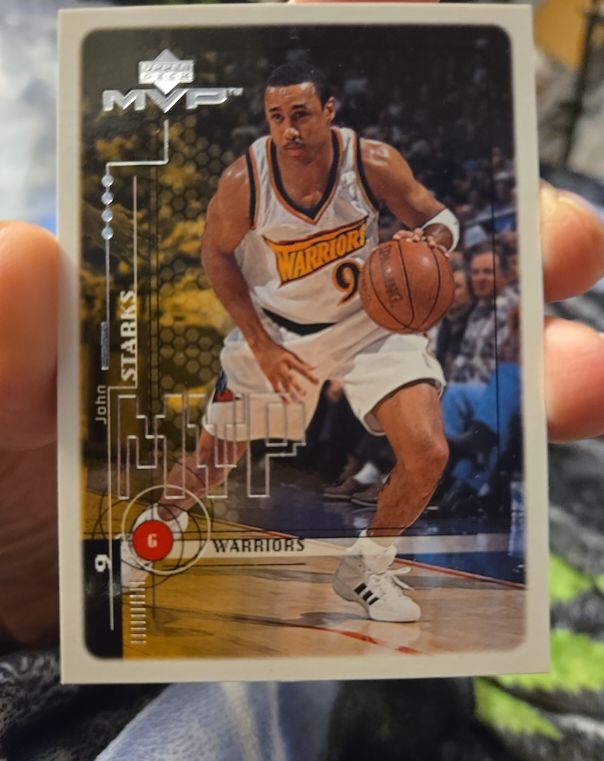 1999-00 Upper Deck MVP #49 John Starks — front