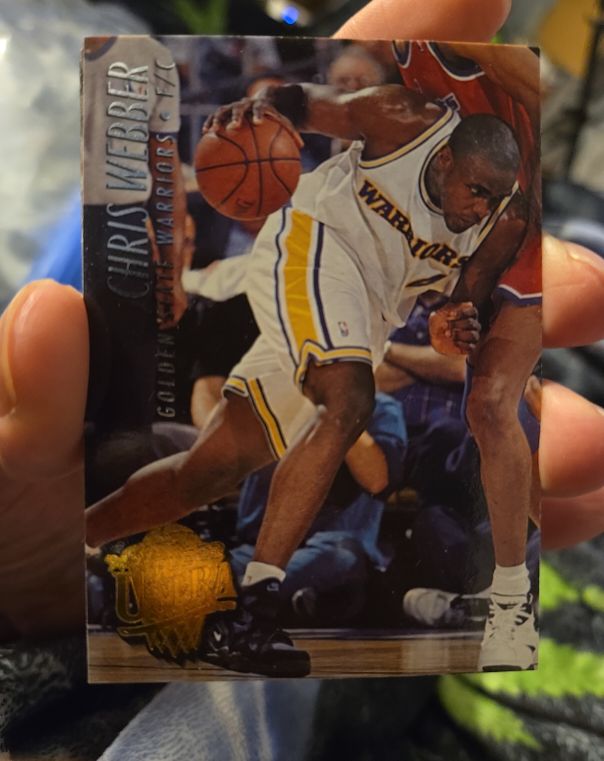 1994-95 Fleer Ultra #64 Chris Webber — front