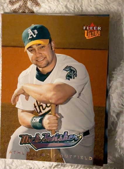 2005 Fleer Ultra #220 Nick Swisher — front