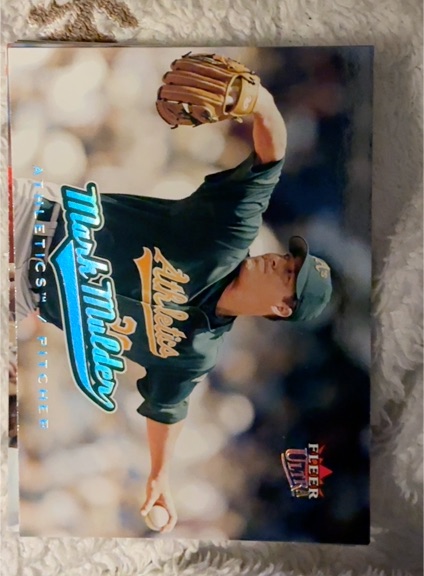 2005 Fleer Ultra #63 Mark Mulder — front