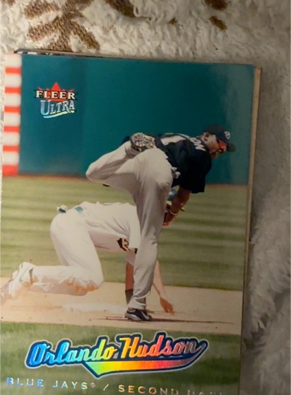 2005 Fleer Ultra #91 Orlando Hudson — front
