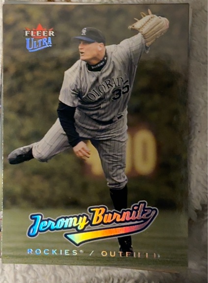 2005 Fleer Ultra #112 Jeromy Burnitz — front