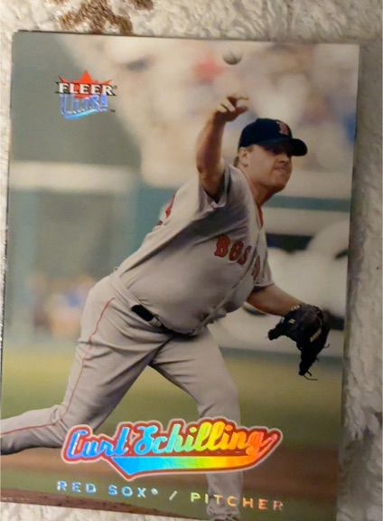 2005 Fleer Ultra #127 Curt Schilling — front
