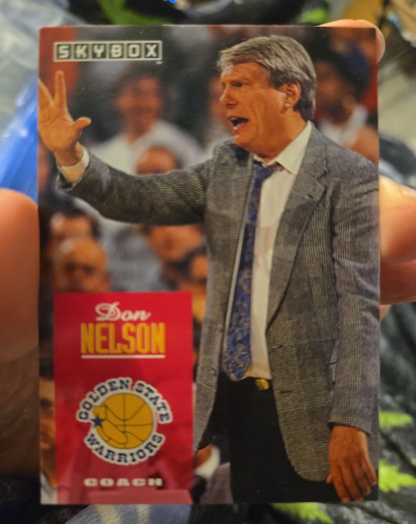 1992-93 SkyBox #263 Don Nelson Golden State Warriors Coach — front
