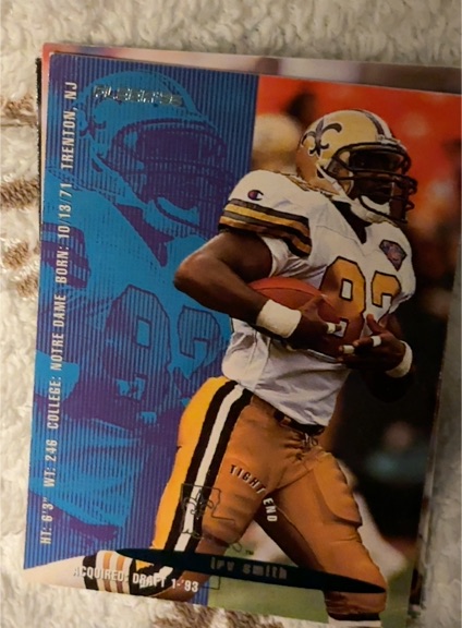 1995 Fleer #270 Irv Smith — front
