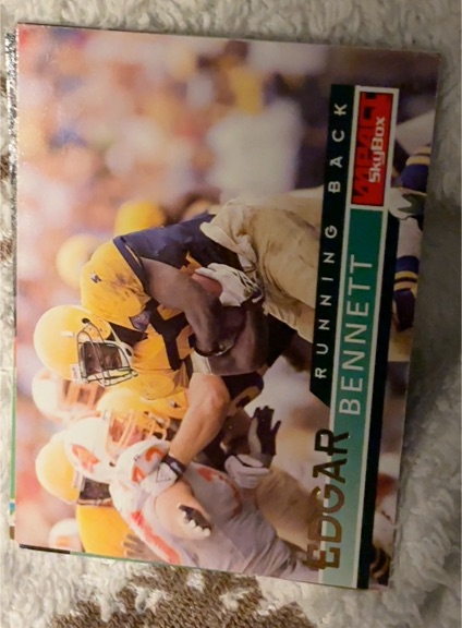 1995 SkyBox Impact #51 Edgar Bennett — front