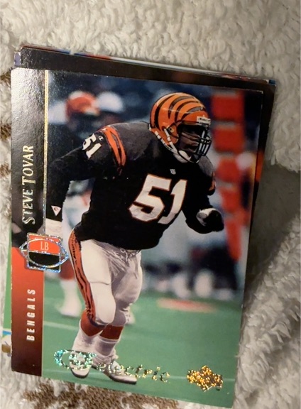 1994 Upper Deck #125 Steve Tovar Cincinnati Bengals — front