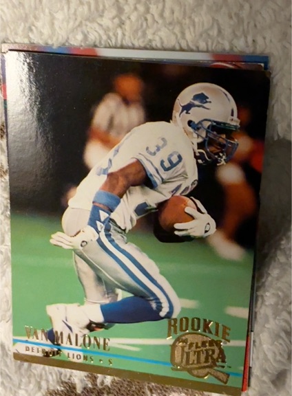 1994 Fleer Ultra #384 Van Malone — front