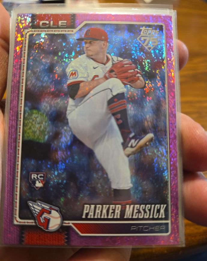 2026 Topps #67 Parker Messick — front