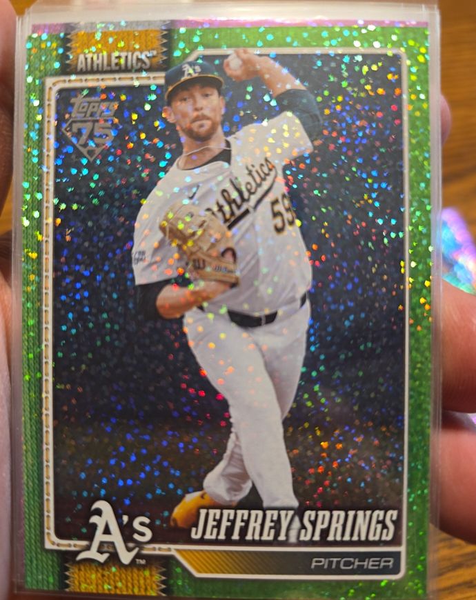 2026 Topps Series 1 #87 Jeffrey Springs — front