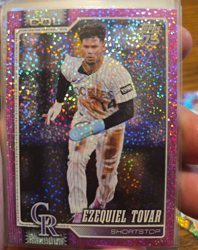 2026 Topps 75th #136 Ezequiel Tovar — front