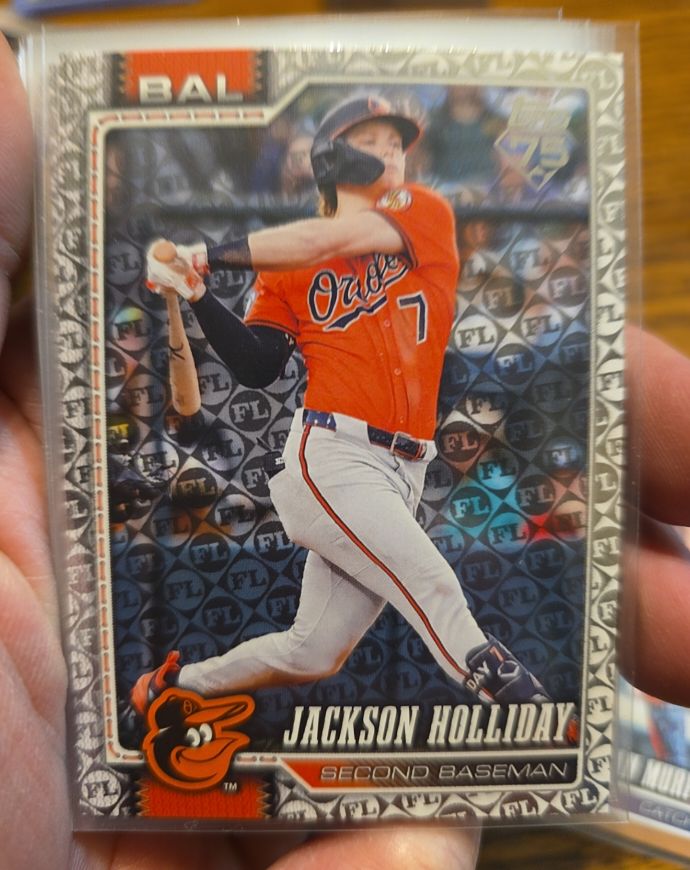 2026 Topps Series 1 #92 Jackson Holliday Diamante — front