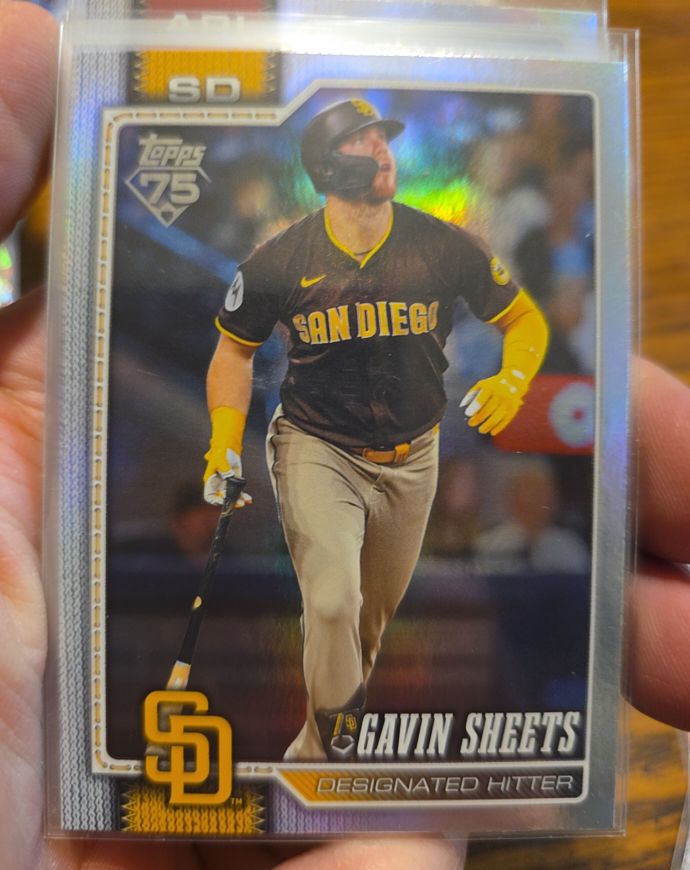 2026 Topps Series 1 #216 Gavin Sheets — front