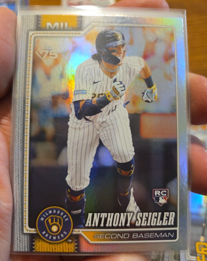 2026 Topps Series 1 #286 Anthony Seigler — front