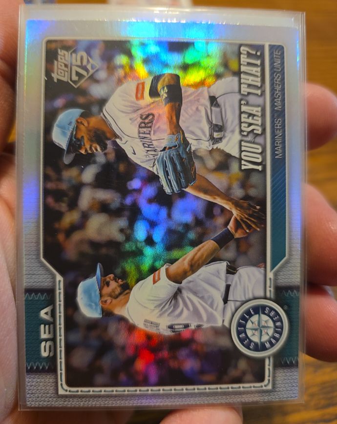 2026 Topps Series 1 #168 You 'Sea' That? Seattle Mariners — front
