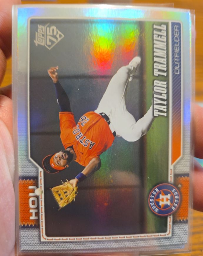 2026 Topps Series 1 #124 Taylor Trammell — front