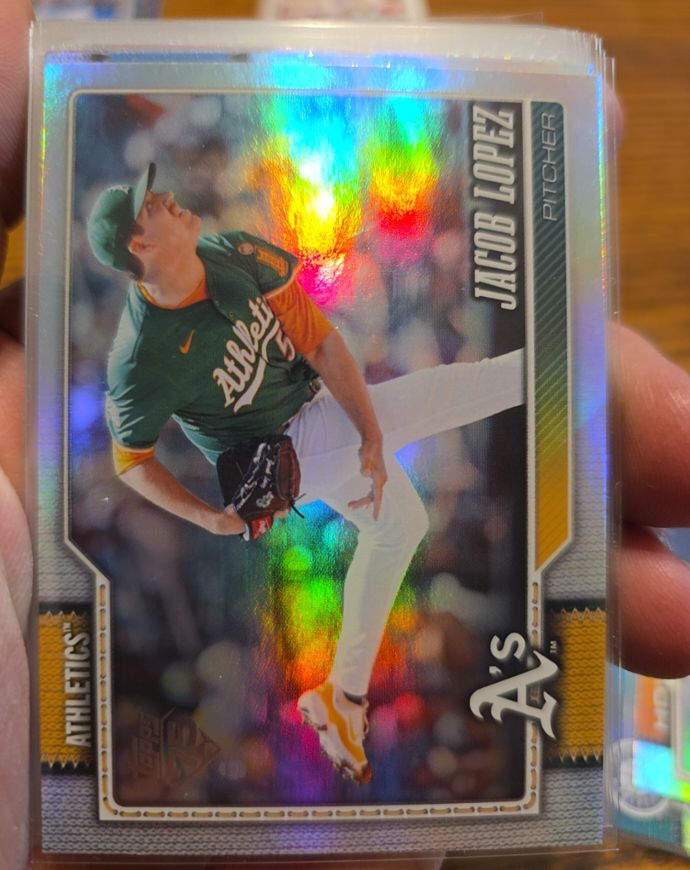 2026 Topps Series 1 #76 Jacob Lopez — front