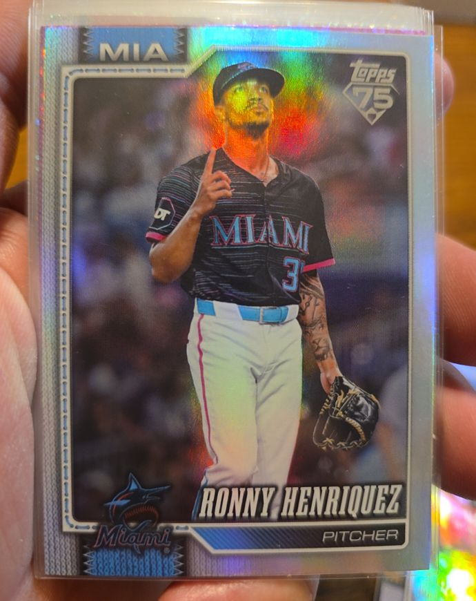 2026 Topps Series 1 #290 Ronny Henriquez — front