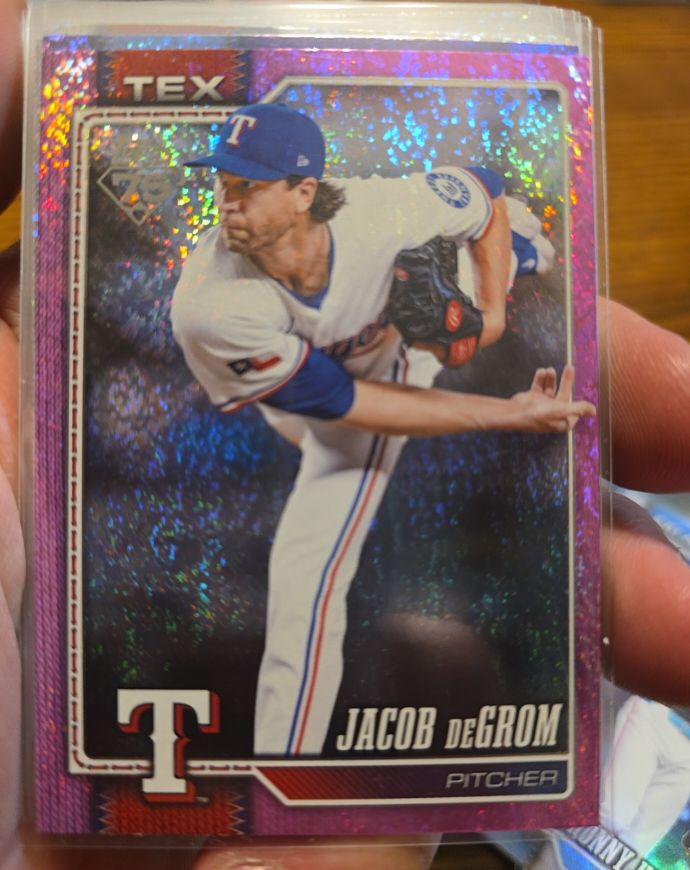 2026 Topps Series 1 #99 Jacob deGrom — front