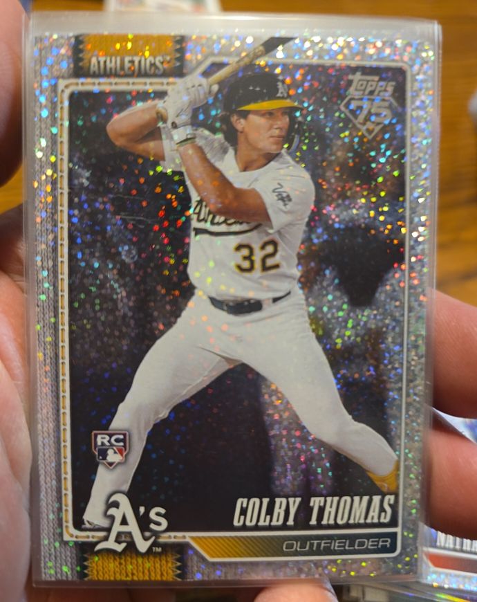 2026 Topps Series 1 #213 Colby Thomas — front