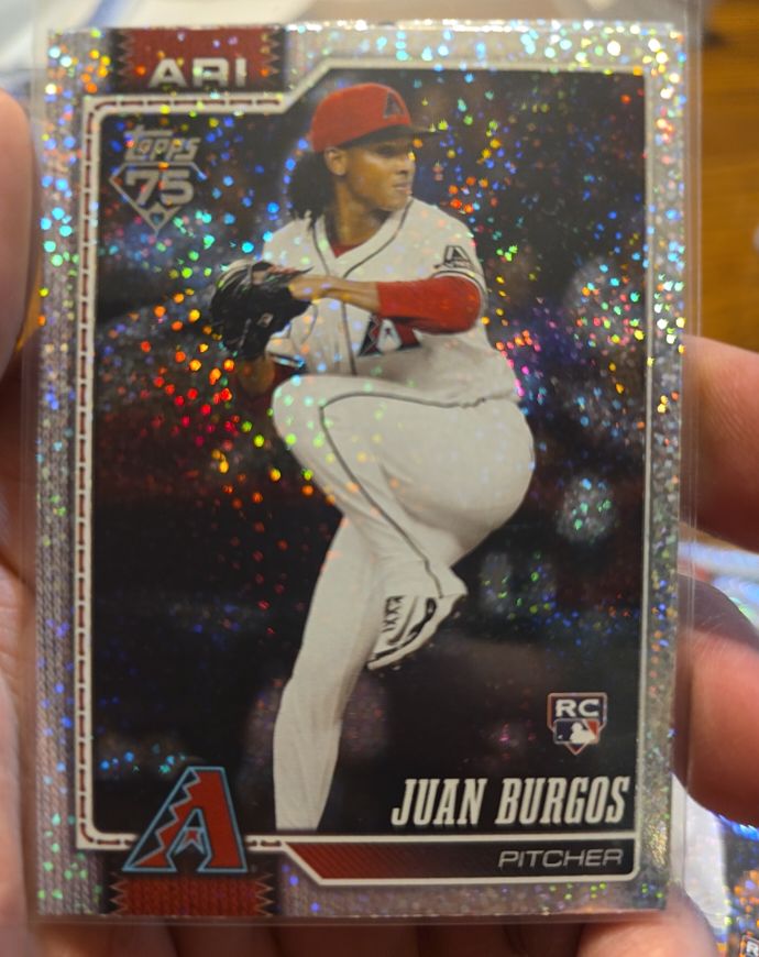 2026 Topps Series 1 #102 Juan Burgos — front