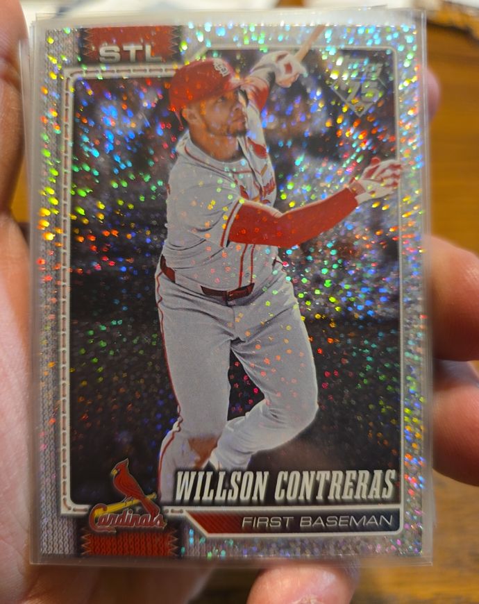2026 Topps Series 1 #180 Willson Contreras — front