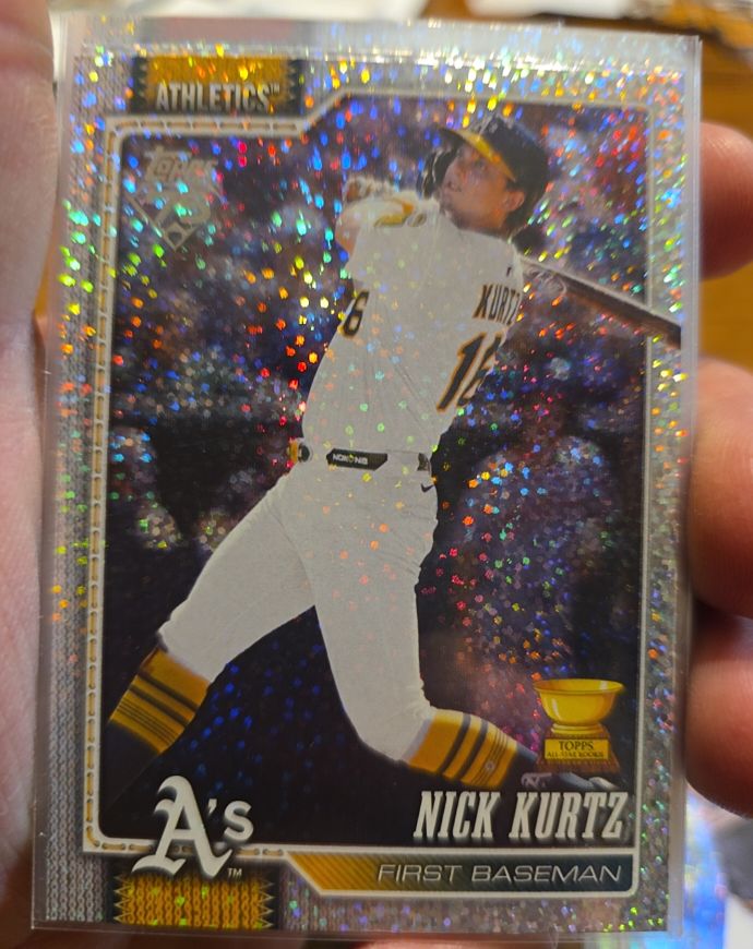 2026 Topps Series 1 #97 Nick Kurtz — front