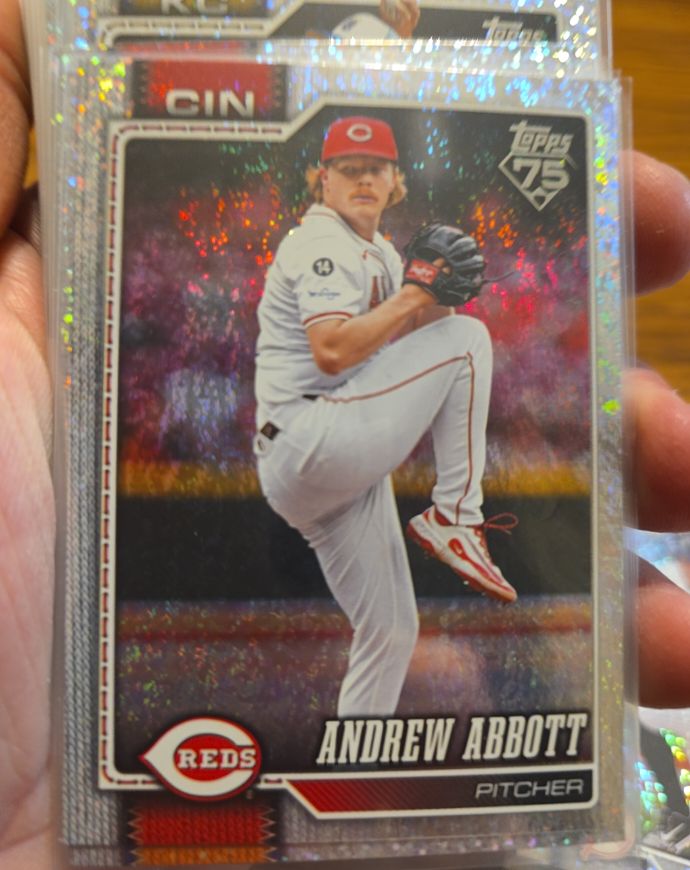 2026 Topps Series 1 #218 Andrew Abbott — front