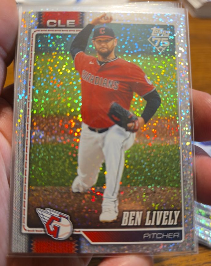 2026 Topps Series 1 #109 Ben Lively — front