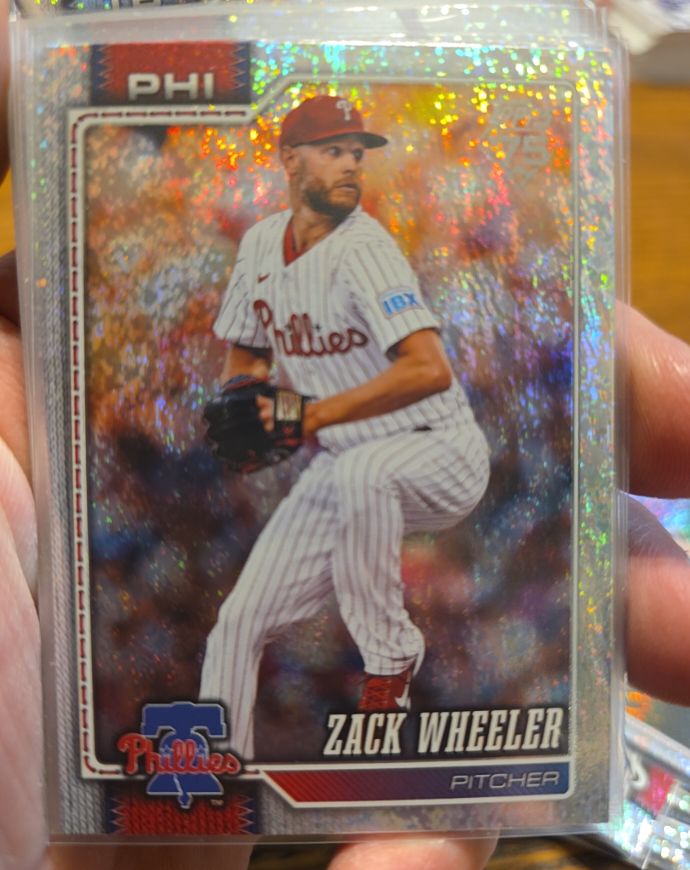 2026 Topps Series 1 #261 Zack Wheeler — front