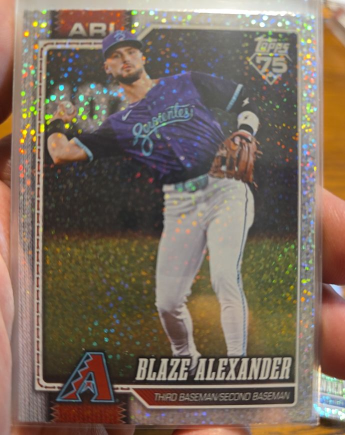 2026 Topps Series 1 #6 Blaze Alexander — front