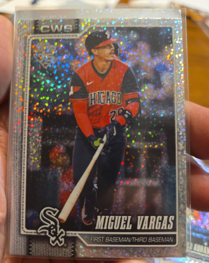 2026 Topps Series 1 #329 Miguel Vargas — front