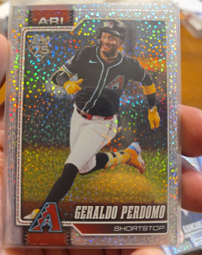 2026 Topps Series 1 #257 Geraldo Perdomo — front