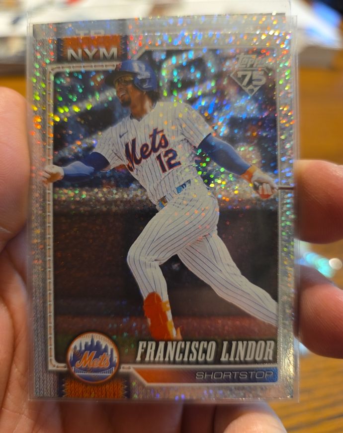 2026 Topps Series 1 #123 Francisco Lindor — front