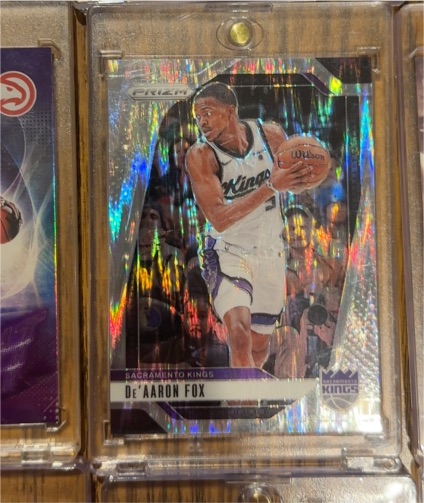 2023-24 Panini Prizm #6 De'Aaron Fox — front
