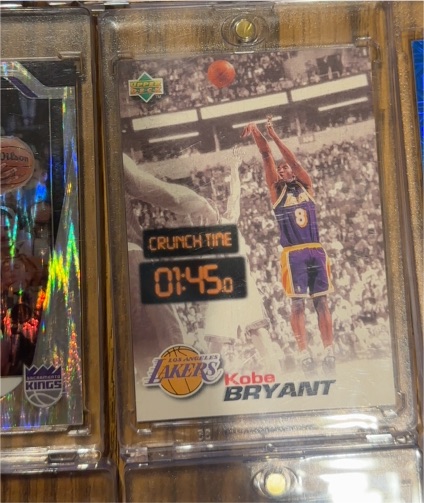 1997 Upper Deck Crunch Time #CT22 Kobe Bryant — front