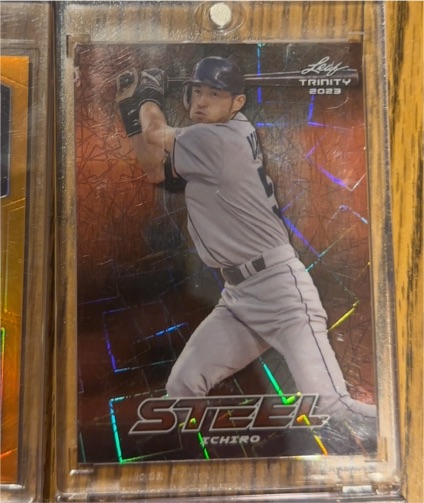 2023 Leaf Trinity Steel #S-34 Ichiro Suzuki — front