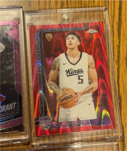 2025-26 Topps Chrome #274 Nique Clifford — front