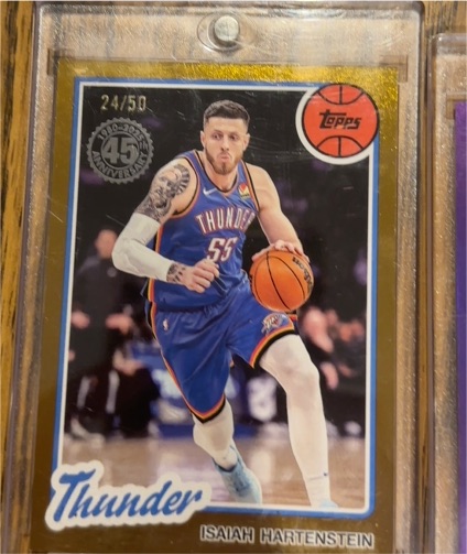 2025-26 Topps 1980-81 45th Anniversary #80BK-15 Isaiah Hartenstein — front