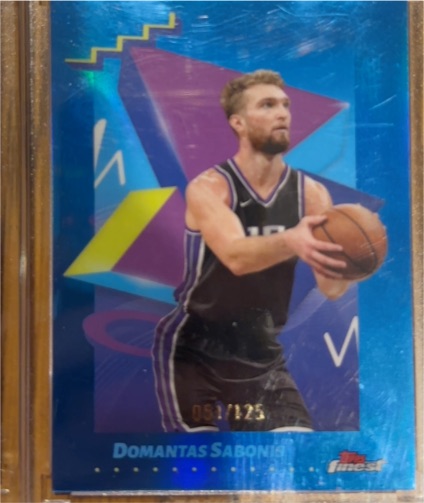 2024-25 Topps Finest #283 Domantas Sabonis — front