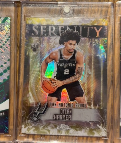 2025-26 Topps Chrome Serenity #SY-12 Dylan Harper — front